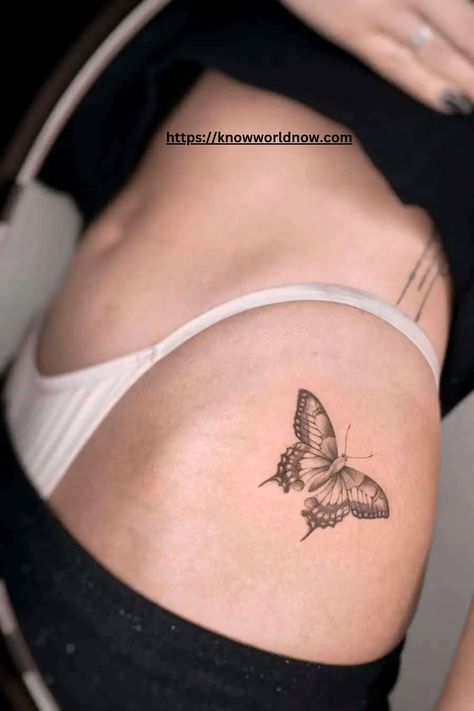 #TattooArt #ButterflyInk #InkedLife #ButterflySymbolism#TattooInspiration#ButterflyTattooDesigns #InkArt#ButterflyInk #TattooGoals #ButterflyTattooIdeas #InkMagic. Real Butterfly Tattoo, Butterfly Tattoo On Buttcheek, Butterfly Tattoo Ideas For Women, Monarch Tattoo, Butterfly Thigh Tattoo, Watercolor Butterfly Tattoo, Black Butterfly Tattoo, Monarch Butterfly Tattoo, Simple Butterfly Tattoo