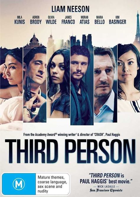 2025 Third Person (2013) 720p BluRay Drama Films, Movie Hacks, The Third Person, Great Movies To Watch, Movie Covers, Netflix Movies, Good Movies To Watch, Film Tv, Film Books