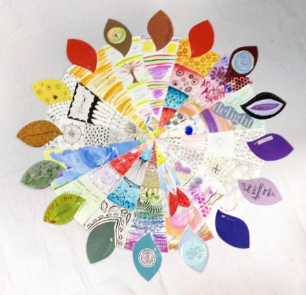 Donna mandala collage Mandala Collage Art, Collage Mandala, Mandala Collage, Student Interview, Sacred Geometric, Sanskrit Words, Dream Studio, Slow Stitching, World Cultures