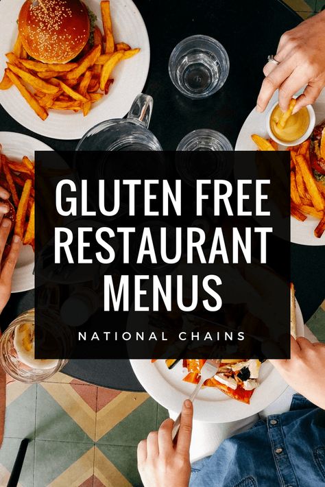 Gluten Free Fast Food, Gluten Free Diet Plan, Gluten Free Food List, Tarte Vegan, Menu Sans Gluten, Diet Fast, Gluten Free Info, Lunch Places, Gluten Free Travel