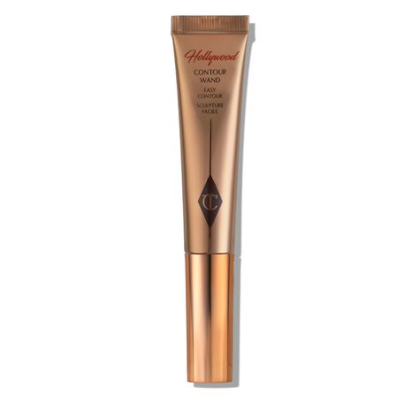 Charlotte Tilbury Hollywood Contour Wand | Space NK Charlotte Tilbury Contour Wand, Charlotte Tilbury Contour, Hollywood Contour Wand, Contoured Face, Contour Wand, Cheek Contour, Luxury Beauty Products, Bff Birthday, Matte Bronzer