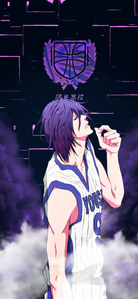 Kuroko no Basket wallpaper for phone basketball Murasakibara Atsushi Koruko Basketball Characters, Koruko's Basketball Wallpaper, Kuroko No Basket Wallpapers Iphone, Kurukos Basket Wallpaper, Korokoro Basketball Wallpaper, Kurokuno Basketball Wallpaper, Koruko No Basket Wallpaper, Kuroko's Basketball Wallpaper Anime, Atsushi Murasakibara Fanart