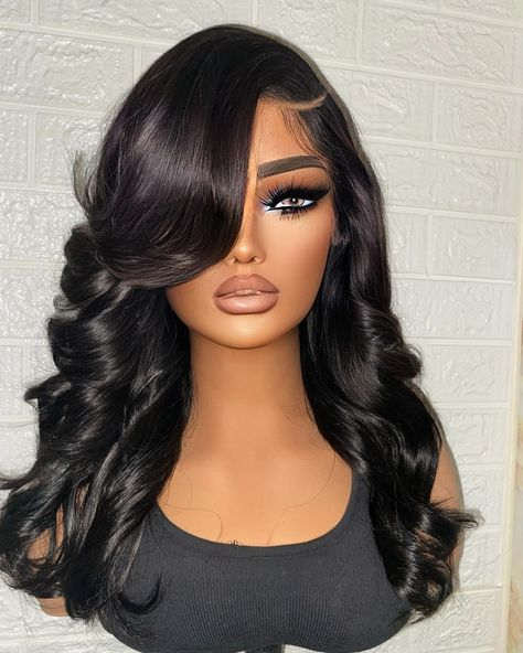 CUSTOM UNIT : KAYLA 16” 5x5 HD UNIT +HD LACE -Price: $370 ($100 deposit) -Turnaround: 5 days minimum -48 hr express service: $50 fee -Hair: Raw Indian luxe wave 18”20”22” with 16” 5x5 HD closure Books are now open for custom orders! 💕 Click the link in bio to secure your look!! ALL Custom signature units include: ✅Custom machine made ✅Tailored to fit clients head measurements ✅Premium Bundles & HD lace included ✅Glue-less/easy install Skip the salon chair and book one of our tai... Glueless Wigs Black Women, Wigs Black Women, Body Wave Wigs, Custom Signature, Glueless Wigs, Human Wigs, Lace Body, Body Wave Wig, Women Body