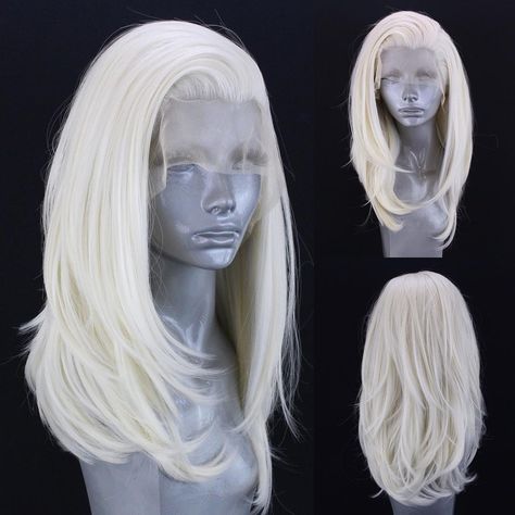 Twitter Famous, Platinum Wig, Platinum Blonde Wig, Webster Wigs, Platinum Wigs, Pretty Hair Cuts, Gala Looks, Best Lace Front Wigs, Drawing Characters