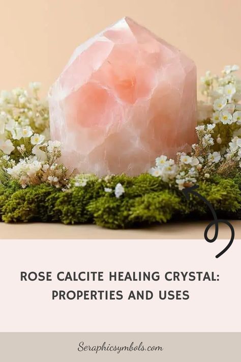 Claiming a special place in the world of healing crystals, rose calcite’s unique properties hint at its profound emotional and physical healing potential. Calcite Crystal Meaning, Rose Calcite, Pink Calcite, Physical Healing, Crystal Properties, Emotional Resilience, Emotional Body, Calcite Crystal, Spiritual Awareness