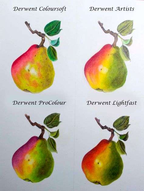 Derwent Lightfast, ProColour, Coloursoft and Artists Comparison Test — The Art Gear Guide Derwent Coloursoft, Derwent Lightfast, Derwent Pencils, Gear Art, Drawing Process, Wife And Kids, Coloured Pencils, Top 4, Drawing Techniques