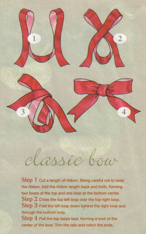 Classic Bow What To Do With Ribbon Ideas, How To Tie A Bow, Diy Gift Bow, Homemade Bows, How To Tie Ribbon, Ribbon Crafts Diy, Folding Origami, Bows Diy Ribbon, Diy Bows