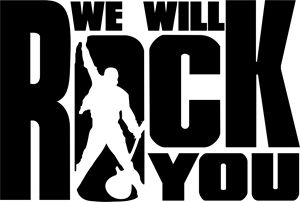 Queen – We Will Rock You Logo logo vector. Download free Rock And Roll Svg Free, Queen Svg Free, Queen Logo Design, Queen Drawing, Y Image, Cricket Projects, Classic Rock Bands, Popular Logos, Queen Band