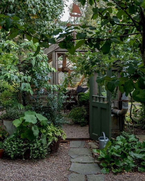 10 Garden Ideas to Steal from Instagram - Gardenista Hidden Garden, Popular Instagram, Greenhouse Gardening, Garden Layout, Garden Cottage, Back Garden, Garden Spaces, Shade Garden, Garden Paths