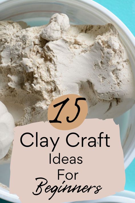 Find your next creative home craft idea from this list of 15+ easy clay craft ideas you can do at home. Pinterest Clay Ideas, Artskills Diy Projects Oven Bake Clay, Molding Clay Ideas Easy, Small Air Dry Clay Ideas Easy, Modeling Clay Ideas Step By Step, Sculpy Clay Art, Clay Making At Home, Sculpture Art Clay Simple, Easy Clay Sculptures For Beginners