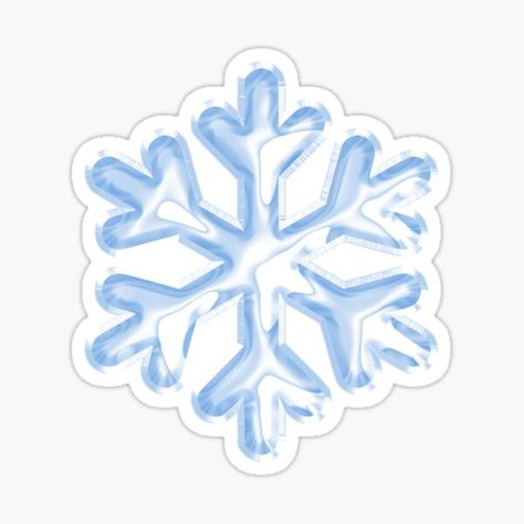 Snow Stickers | Redbubble Printable Stickers Christmas, January Stickers, Work Immersion, Alright Motion, Snow Stickers, Easy Scenery Drawing, Winter Stickers, Tiny Stickers, Blue Stickers