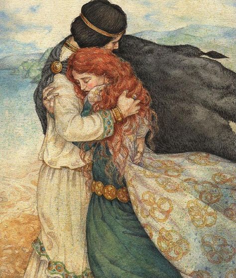 Medieval Romance, Roi Arthur, Pre Raphaelite Art, Pre Raphaelite, Fairytale Art, Art Et Illustration, Romantic Art, Arte Fantasy, Art And Illustration