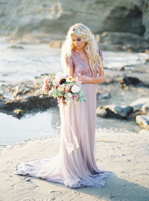 Emily Rose Riggs purple dress Alternative Wedding Dress Color, Wedding Dress Colors, Lavender Wedding Dress, Ombre Wedding Dress, Alternative Wedding Dress, Green Wedding Dresses, Purple Wedding Dress, Ombre Wedding, Wedding Dress Guide