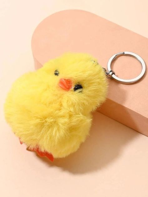 Shein Stuff, Fluffy Duck, Easter Drawings, Duck Wallpaper, Gymnastics Skills, Easter Crochet Patterns, Unique Easter, Easter Crochet, Metal Keychain