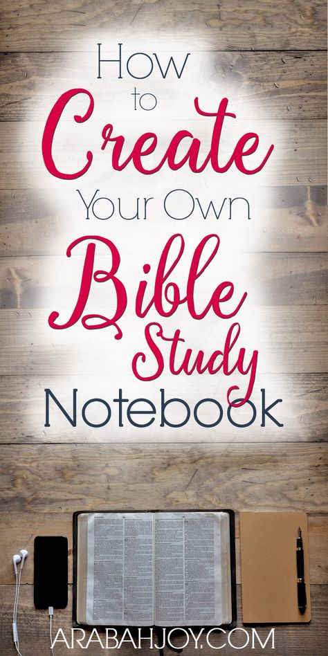 Creating your own Bible study notebook is a great way to help keep your quiet time organized and effective. Learn how to create your own Bible study notebook. #Biblestudynotebook #Biblestudy #quiettime Bible Journaling For Beginners, Bible Studies For Beginners, Bible Study Printables, Study Notebook, Bible Study Help, Bible Study Plans, Bible Study Methods, Bible Study Tips, Bible Study Guide