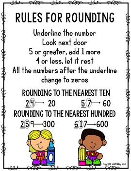 This rounding anchor chart is perfect to use in small groups or to add to your math wall. Give one to your teachers' aid or paraeducator to use when teaching! Anchor Chart For Rounding Numbers, Rounding Rules Anchor Chart, Rounding 3rd Grade Anchor Charts, Rounding To The Nearest 10 Anchor Chart, Teaching Rounding 3rd Grade, Rounding Anchor Chart 3rd, Rounding Activities 3rd Grade, Estimation Anchor Chart, Skip Counting Anchor Chart