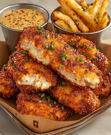 Crispy Chicken Tenders, Chicken Tender Recipes, Chicken Meals, Ranch Seasoning, Idee Pasto Sano, Winner Winner Chicken Dinner, Chicken Dinners, Food Chicken, Chicken Dishes Recipes