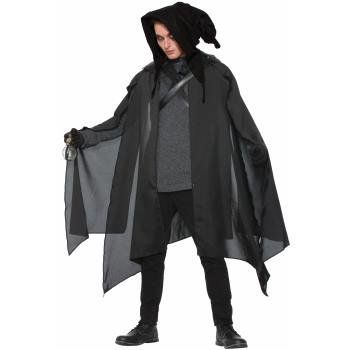 Warlock Costume, Fancy Black Dress, Cowl Hood, Wizard Costume, Fancy Dress Halloween Costumes, Spooky Costumes, Hood Hat, Dark Witch, Black Hood