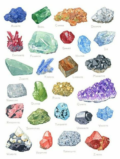 Crystal Chart, Crystal Drawing, Arte Doodle, Minerals And Gemstones, Crystal Art, Outdoor Pillow, Acrylic Tray, Accent Pillow, Rocks And Minerals