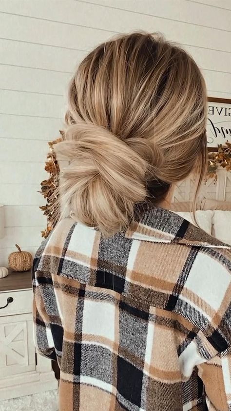 messy bun hack 🧡 [Video] | Hair styles, Hairdo for long hair, Bun hairstyles for long hair Business Hairstyles For Women, Messy Bun Hack, Bun Hack, Hair Upstyles, Easy Hair Updos, Peinados Fáciles Para Cabello Corto, Hair Stylies, Work Hairstyles, Bun Hairstyles For Long Hair