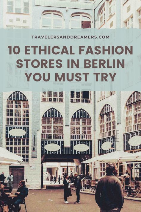 Are you looking for sustainable clothing stores in Berlin? Here's our sustainable fashion Berlin guide with shops that will blow your mind! Berlin Shopping, Germany Vacation, Berlin Travel, German Outfit, Sustainable Shopping, Fashion Stores, Vegan Fashion, Clothing Stores, Blow Your Mind