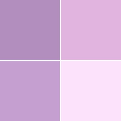 Kuromi App Icons, Instagram Feed Theme Layout, Purple Colour Shades, Light Purple Wallpaper, Purple Palette, Pantone Colour Palettes, Purple Color Palettes, Hex Color Palette, Soft Pink Theme