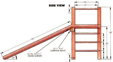 Step-by-step guide to building this indoor playground for children, the climbing structure plans includes materials list and diagrams. Build Playhouse, Kids Indoor Playhouse, Wooden Slide, Diy Slides, Indoor Playroom, Indoor Playhouse, Diy Playhouse, Build A Playhouse, Kids Indoor Playground