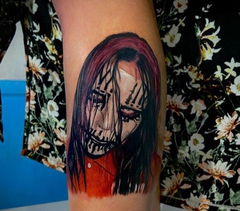 Joey Jordison Tattoo, Silly Tattoos, Slipknot Tattoo, Perky Goth, All Hope Is Gone, Acid Bath, Joey Jordison, Metal Boy, Wicked Tattoos