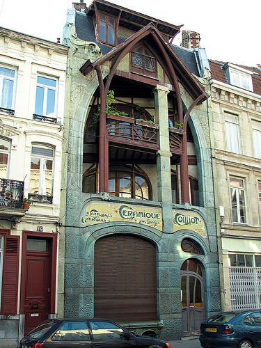 Lille - Maison Coillot | Architect: Hector Guimard, 1898 - 1… | Flickr Hector Guimard, Architecture Art Nouveau, Design Art Nouveau, Lille France, Art Nouveau Architecture, Art Nouveau Design, Beautiful Buildings, Belle Epoque, Amazing Architecture