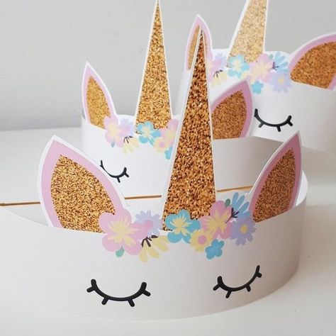 Diy Unicorn Crafts, Unicorn Craft, Party Colors, Unicorn Crafts, Unicorn Theme, Unicorn Birthday Parties, Unicorn Party, Unicorn Birthday, Diy Birthday