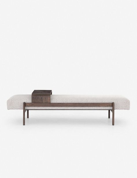 Fae Bench – Lulu and Georgia Accent Bench, Bench Designs, Living Room Bench, Entryway Living Room, Lulu And Georgia, Modern Bench, Living Room Shop, Outdoor Dining Furniture, Wooden Bench