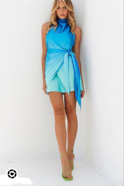 Sorority Semi Formal Dresses, Colorful Mini Dress, Bad Dresses, Sew Dress, Tulle Midi Dress, Elegant Cocktail Dress, Mini Dress Blue, Marine Uniform, Prom Shopping