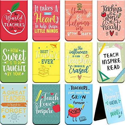 Diy Bookmarks For Teachers, Teacher Magnets, Bookmark Ideas For Teachers, Magnetic Bookmarks Diy Printable, Teacher Magnets Gift, Bookmarks For Teachers, Bookmarks For Teachers Gift, Teacher Bookmark, Teachers Day Bookmark