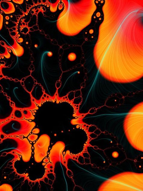 Abstract Mushroom, Orange Black Aesthetic, Orange And Black Aesthetic, Fractals In Nature, Trippy Wallpaper, Edgy Wallpaper, Abstract Wallpaper, Surreal Art, Art Plastique