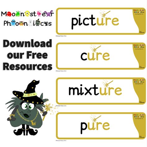 Monster Phonics, Spelling Flashcards, Phonics Resources, Phonics Flashcards, Phonics Free, Letters And Sounds, Year 1, Free Resources, 1st Grade