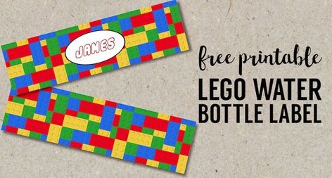 Best Lego Birthday Party Ideas {Free Printables} - Paper Trail Design Lego Party Banner, Lego Banner, Lego Party Games, Lego Birthday Party Ideas, Lego Party Decorations, Printable Lego, Cheap Birthday Party, Lego Invitations, Paper Trail Design