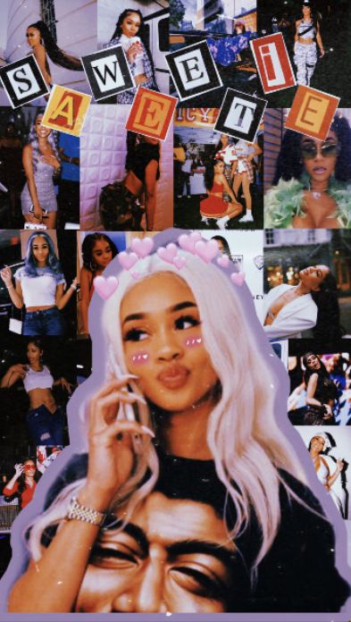 Celebs Aesthetic, Badass Wallpaper Iphone, Hood Wallpapers, Gangsta Girl Style, Rapper Wallpaper Iphone, Wallpaper Aesthetics, Icy Girl, Girl Iphone Wallpaper