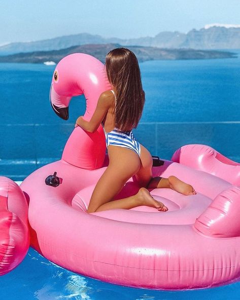 Private Pool : GalinaDubenenko Flamingo Float, Giant Inflatable, Adventure Movies, Insta Pictures, Beach Beauty, Gym Inspiration, Adult Swim, Hump Day, Megan Fox