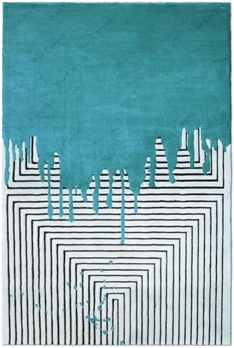 Amazon.com: Naz Carpet New Trending Arts Pattern Hand Tufted Woolen Area Rugs for Living Room, Bedroom & Hall (Color Diamond Blue/White 5x8 Feet) : Home & Kitchen Hall Color, Hall Colour, Trending Art, Bedroom Rugs, Rugs For Living Room, Wool Rugs, Bedroom Rug, Pattern Art, Rugs In Living Room