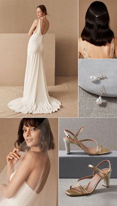 Wedding dress shopping just got so much easier! BHLDN's online styling service is here to help you find the dress of your dreams! | Junebug Weddings Vintage Bridal Accessories, Pearl Earrings Drop, Rustic Bridal Shower Invitations, Wedding Venues Uk, All White Wedding, Lace Wedding Invitations, English Wedding, White Wedding Bouquets, Bridal Shower Rustic