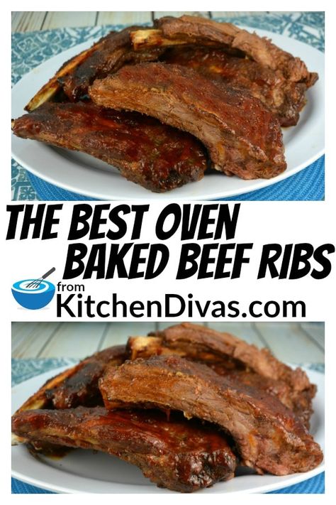 How to Cook Beef Ribs in the Oven Beef Ribs In Oven, Cooking Beef Ribs, Oven Baked Beef Ribs, Short Rib Recipes Oven, Baked Beef Ribs, Portuguese Chicken, Beef Back Ribs, Ribs In Oven, Beef Ribs Recipe