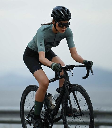 It can be many years before clothes intended for girls-together with bloomers and convertible cyc... Cycling Photography Women, Woman Cycling Outfit, Bike Outfits Women, Cycling Outfits Women, Female Cyclist Outfit, Woman Cycling, Cycling Shorts Outfit, Cycling Benefits, Cycling Inspiration