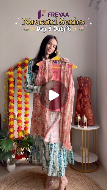 Ani ll Fashion Influencer on Instagram: "Comment “Link” or DM us this reel for links ✨

✨Wearing Size “S” 
✨Use coupon code ANI30 for extra 30% discount 

Click on the link in the bio to explore more Kurta Sets🙌🏻

{Festive Kurta Set, Freyaa, Freyaa Kurta Set, Navratri Outfit, Festive Outfit Ideas , Navratri Special}

#FestiveWear #FreyaaKurtaSets #FestiveKurtaSet #Navratri #NavratriSpecial #freyaa #navratrioutfit #navratri #navratrispecial #navratriseries #kurtapajama #kurtaset #kurtasets #festiveoutfit #festivekurtaset #festivewear #festivecollection" Navratri Special, Festival Wear, Festival Outfits, Influencer, Festival, How To Wear