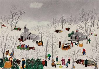 Grandma Moses Art, Moses Art, Paintings Poster, Grandma Moses, Art Literature, I Love Winter, Love Winter, Art Winter, Art People