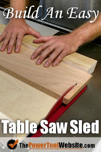 Table Saw Sled Cabinetry Diy, Best Circular Saw, Table Saw Sled, Best Table Saw, Lumber Yard, Cove Molding, Table Saw Jigs, Diy Table Saw, Tool Tips