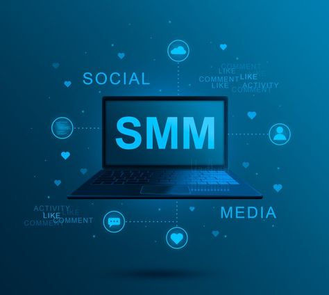 Smm optimization social networks on lapt... | Premium Photo #Freepik #photo #laptop #social #search #service Social Media Services Design, Logo For Social Media Manager, Social Media Services Post, Social Media Agency Services, Our Services Design Social Media, Social Media Marketing Pricing, Types Of Social Media, Marketing Concept, Social Media Services