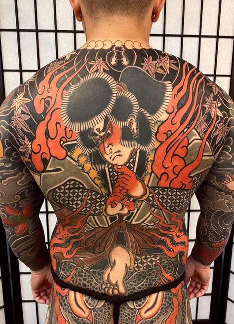 Japanese Tattoos Back Piece, Japanese Back Piece Tattoo, Irezumi Bodysuit, Traditional Back Tattoo, Traditional Japanese Tattoo Flash, Japanese Back Tattoo, Geometric Mandala Tattoo, Back Piece Tattoo, Full Back Tattoos