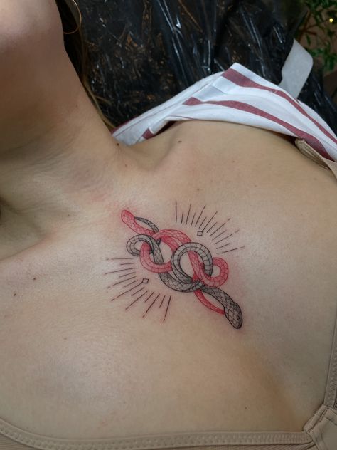 Intertwining Snakes Tattoo, Asp Snake Tattoo, Intertwined Snakes Tattoo, Double Head Snake Tattoo, Intertwined Snake Tattoo, Two Snakes Intertwined Tattoo, Hognose Snake Tattoo, Twin Snake Tattoo, Red And Black Snake Tattoo