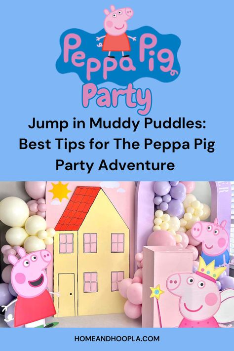 Surprise your little one with a Peppa Pig Birthday Spectacular! This party isn't just about decorations and games -- take a leap into the unexpected with a full-on muddy puddle-themed menu. Muddy puddle-shaped cookies, cupcakes with edible muddy puddle scenes, and the ultimate Peppa Pig cake. Feast on a menu that brings the beloved cartoon to life. Peppa Pig Party Games, Peppa Pig Games, Muddy Puddle, Peppa Pig Cake, Take A Leap, Pig Cake, Shaped Cookies, Perfect Birthday Party, Peppa Pig Party