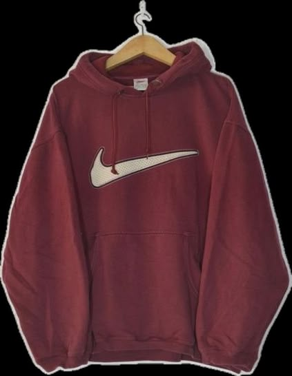 Shirt Hoodie Outfit, Old Nike, Ronaldo Shirt, Old Nikes, Vintage Nike Hoodie, Png Clothes, Thrifted Outfits, Streetwear Clothes, 90s Outfit